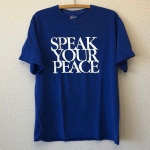 Music Festival Speak Your Peace Shirt